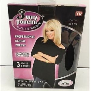 3 way to wear shirt/poncho/dress